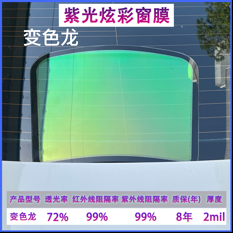 보라색 카멜레온 전체 롤 1.52* 30m