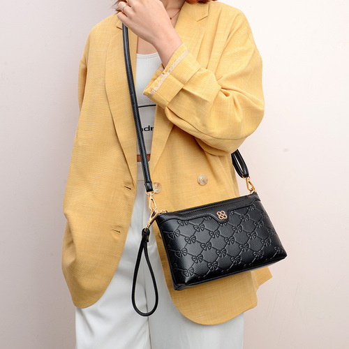 Mini bag for women  new fashion simple mother bag soft leather shoulder crossbody bag one piece drop shipping women's bag summer