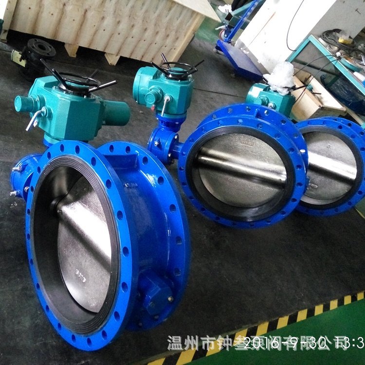 电动法兰式衬胶蝶阀 D941J-16 法兰电动衬胶蝶阀 铸铁材质 D941J