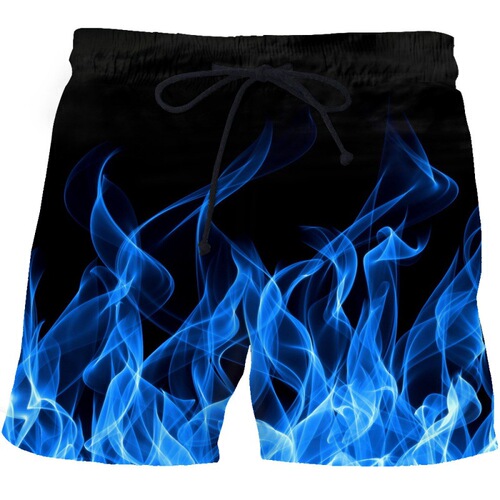  Cross-border Overseas Trade Summer Men's New Beach Shorts 3D Digital Printing Men's Shorts Factory Supply