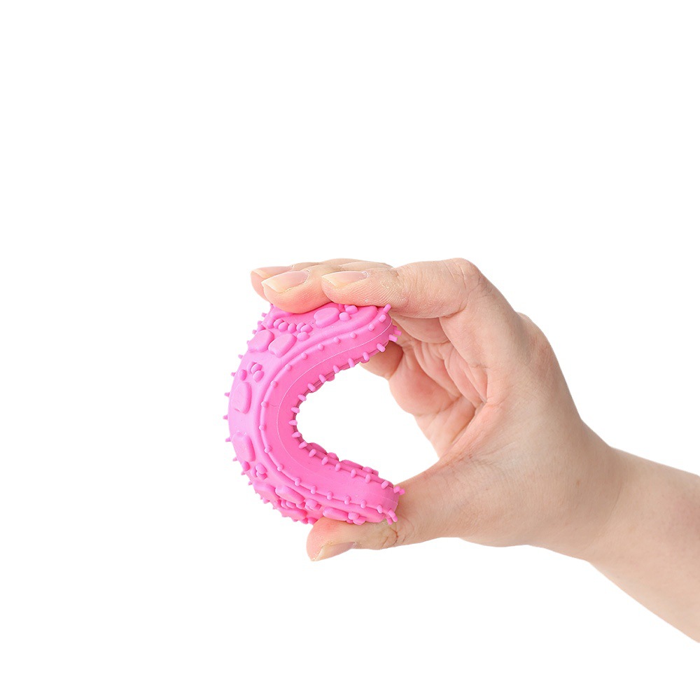 Juguetes para mascotas mordeduras gato limpio dientes de perro diente palo TPR juguete combinación traje mascotas suministros al por mayor perro Juguetes