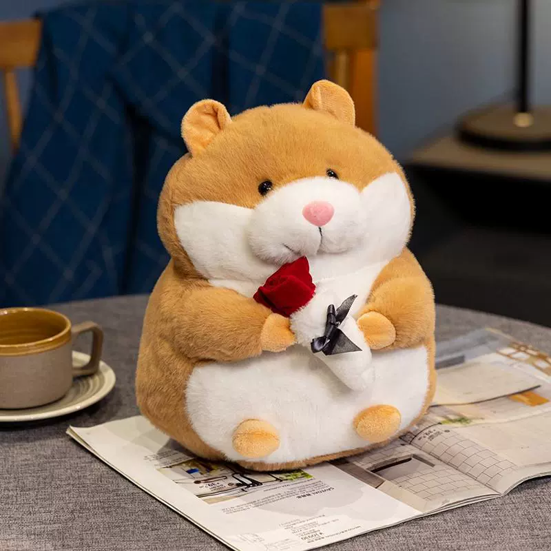 Valentine's Day Flowers Hamster