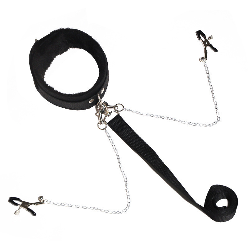 Jiuai Bell Nipple Clamps in Pink, Metal and PVC Body, Adult Couple Sensory Accessory — detail image 24