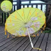 No. 15 solid wood tassel umbrella (reinforced white umbrella line)