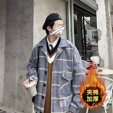 2024秋冬季新款潮流宽松呢子夹克外套男百搭衣服大码春秋男装潮流