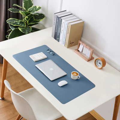 现货批发皮革PVC桌垫防水防油超大鼠标垫电脑垫学习办公桌垫大号|ru