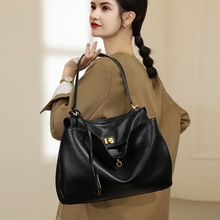 女包大容量高级感腋下包 2024新款通勤风rodeobag斜挎牛皮托特包