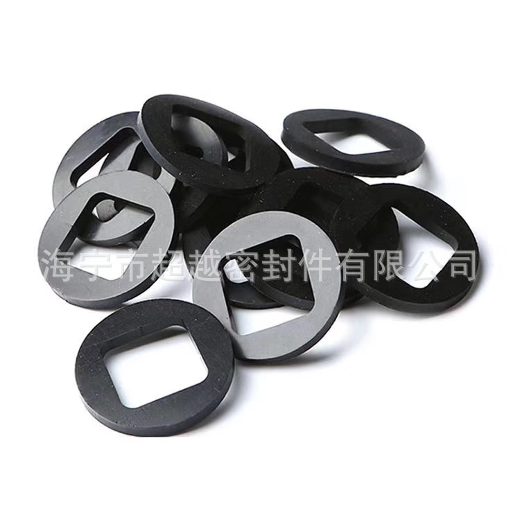 来图来样 硅橡胶减震垫片丁晴密封圈3M背胶EPDM异圆形方块耐高温