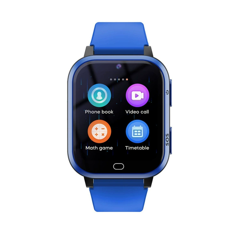 With synchronisation with phone, waterproof children's watch for students, 4G, support function for all network communication standards