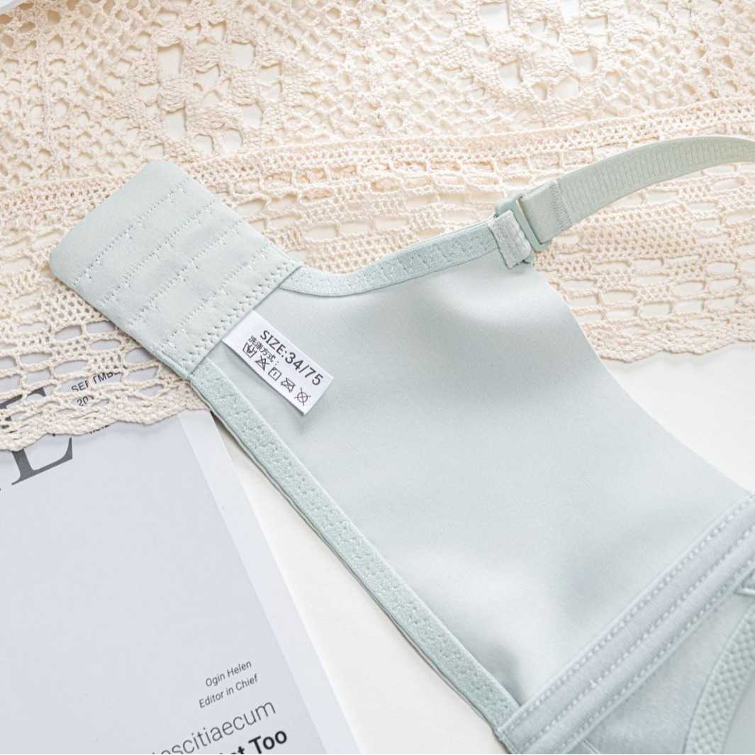 Venta directa de fábrica Comercio electrónico transfronterizo Sudeste de Asia Vietnam Tailandia Taza transpirable para mujer sin costuras Sujetador de colección lateral delgado