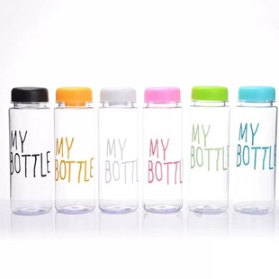 ����mybottle���ϱ�pet��֭�̲豭500ml�\��ˮ��ţ�����ƿ�Ӱ��b