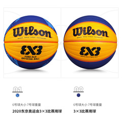 Wilson WTB0533/FIBA 3x3 Official Competition Street Training Performance Durable Size 6 Basketball