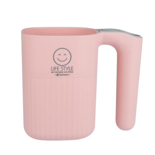 Zhenxing Mouthwash Cup Toothbrushing Cup Plastic Simple Pattern Frosted/Colorful Washing Cup Couple Home Toothbrush Cup