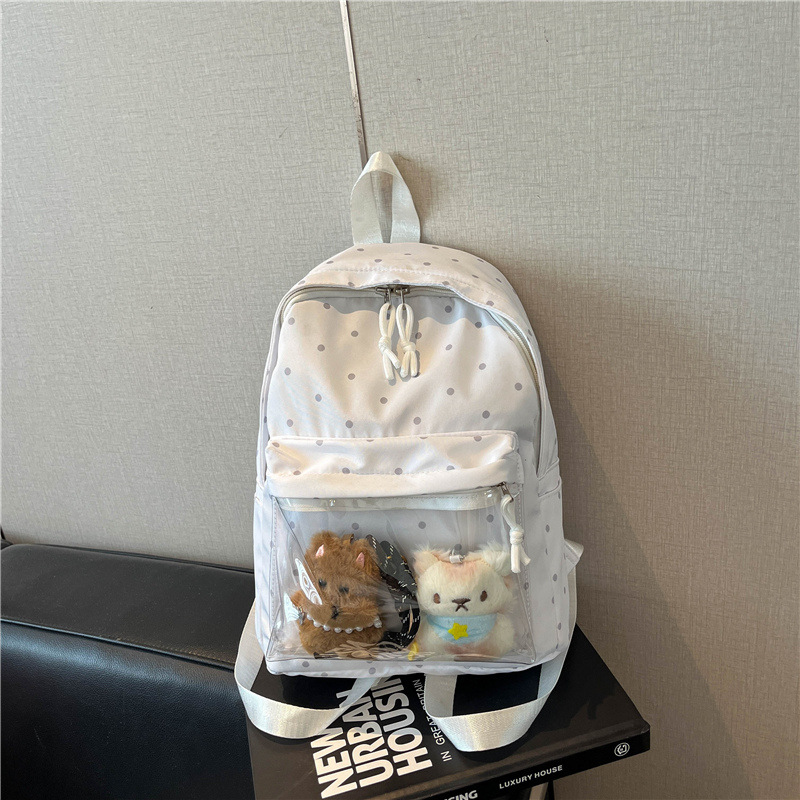 Nueva moda mochila de moda para mujeres fresca dulce gran capacidad de moda ocio para estudiantes de clase mochila simple