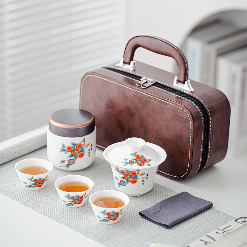 旅行茶器携帯用工夫茶器セット屋外ティーポット|undefined