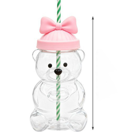 Bearista Cross-Border Coffee Teddy Bear Cup Bears Glass Straw Cup