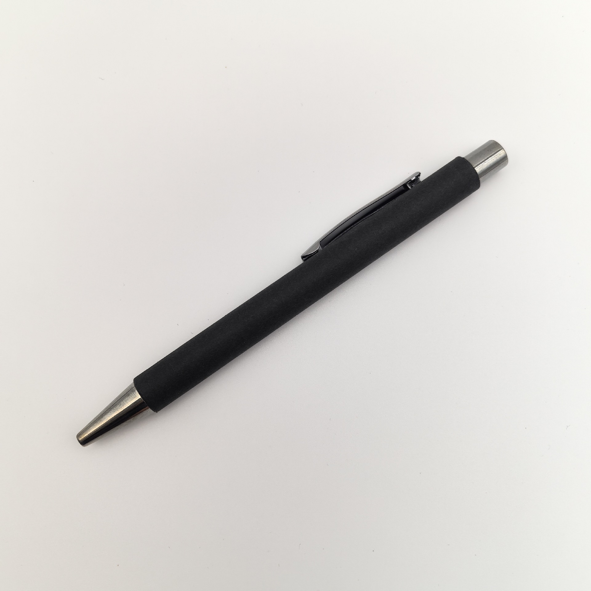 Pluma de bola de tubo de papel creativo pulsación de color ecológico imitación de plástico de plástico de plástico publicitario promoción de color personalizado