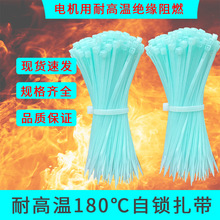 耐高温180度自锁扎带2.5*100电机耐高温阻燃扎带塑料扎带厂家批发