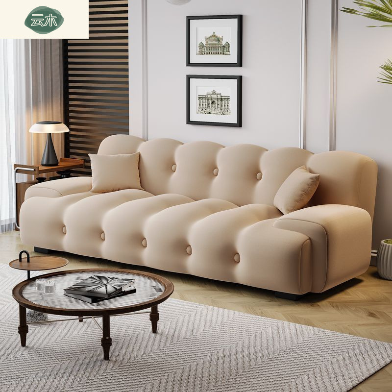 Modern Minimalist Sofa Rochburg Fabric Sofa Dual-Purpose Folding Multi-Functional Small Apartment Light Luxury Sofa Bed