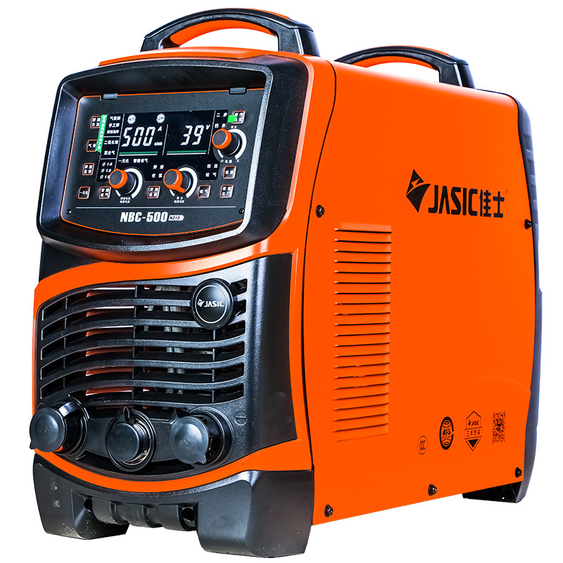 Venta directa de fábrica de la máquina de soldadura de protección de gas NBC-500 de soldadura de dos garantías 350 grado industrial 270F baja salpicadura sin aire autoprotección