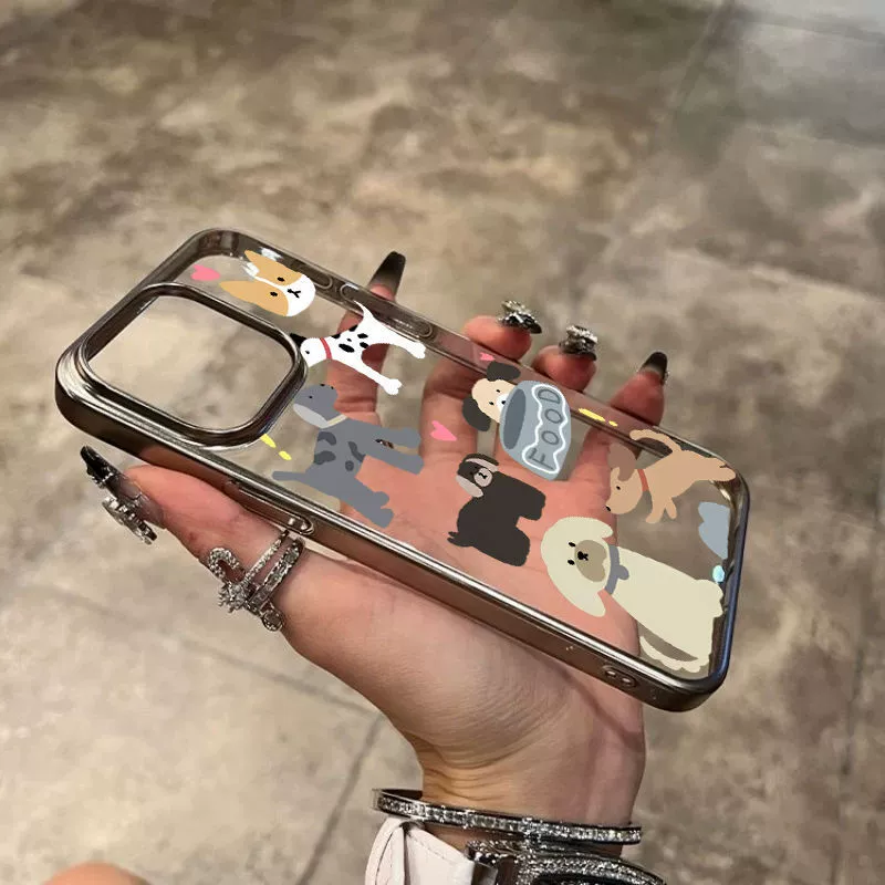 Apple, iPhone16, совместимый чехол для телефона, фоторамка, мультяшный iPhone16 Pro, 4promax