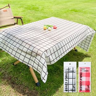 Outdoor Camping Disposable Picnic Mat Moisture-Proof Mat Single and Double Dirt-Proof and Oil-Proof Beach Mat Lawn Mat Tablecloth