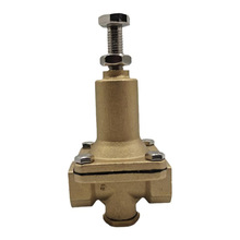 全铜200X先导式减压阀 4分四方体导阀自来水可调式减压稳压阀配件