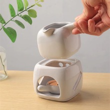 美容院spa精油香薰炉按摩精油加热炉温油器新中式酒店蜡烛香薰灯