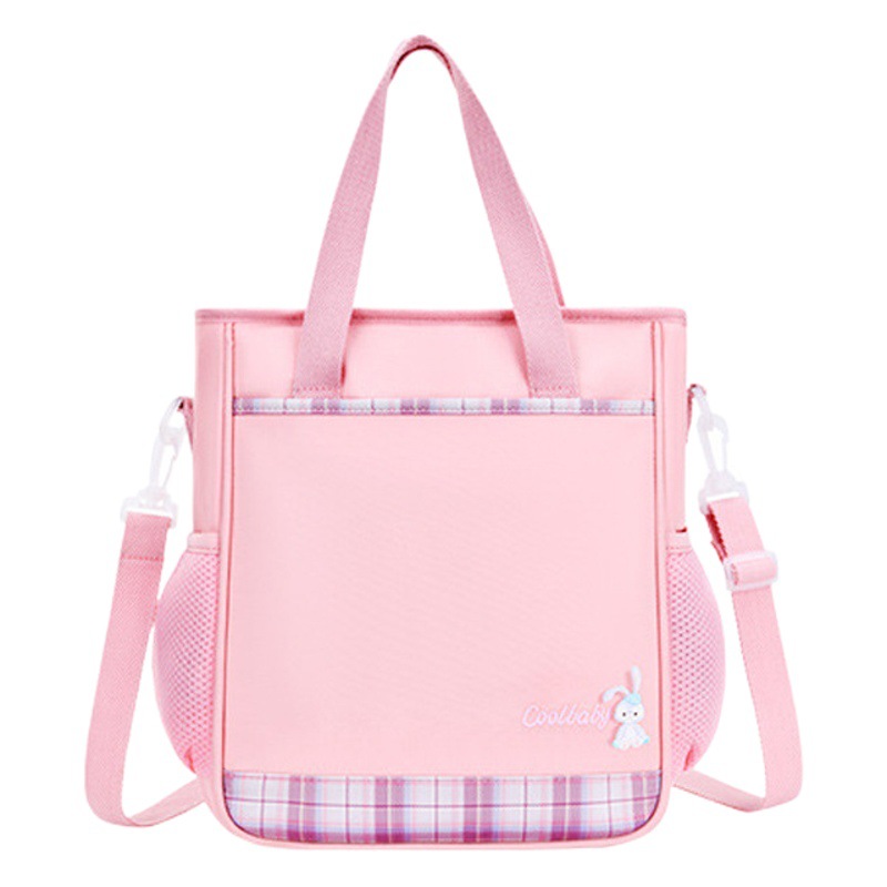 2023 nuevo estudiante crossbody portátil ligero de gran capacidad niñas de un solo hombro bolsa Tutorial para niños estudiante de escuela primaria al por mayor