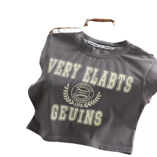 Kids' Summer Wide-Shoulder Vest, Korean-style T-shirt in Ice Silk Cotton—Unisex & Children's Sleeveless, Loose-Fit, Single Piece