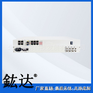 Pdh Optical Transceiver Dual Optical Port Backup 4E1+2 Physical Isolation Gigabit + 4 Physical Isolation Fast Ethernet Optical Transceiver