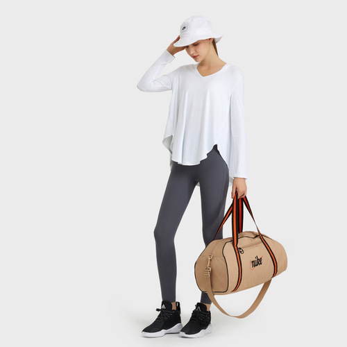 New SZ thin, loose, moisture-absorbing and sweat-wicking yoga fitness top, slimming, belly-covering, irregular swing, quick-drying long sleeves