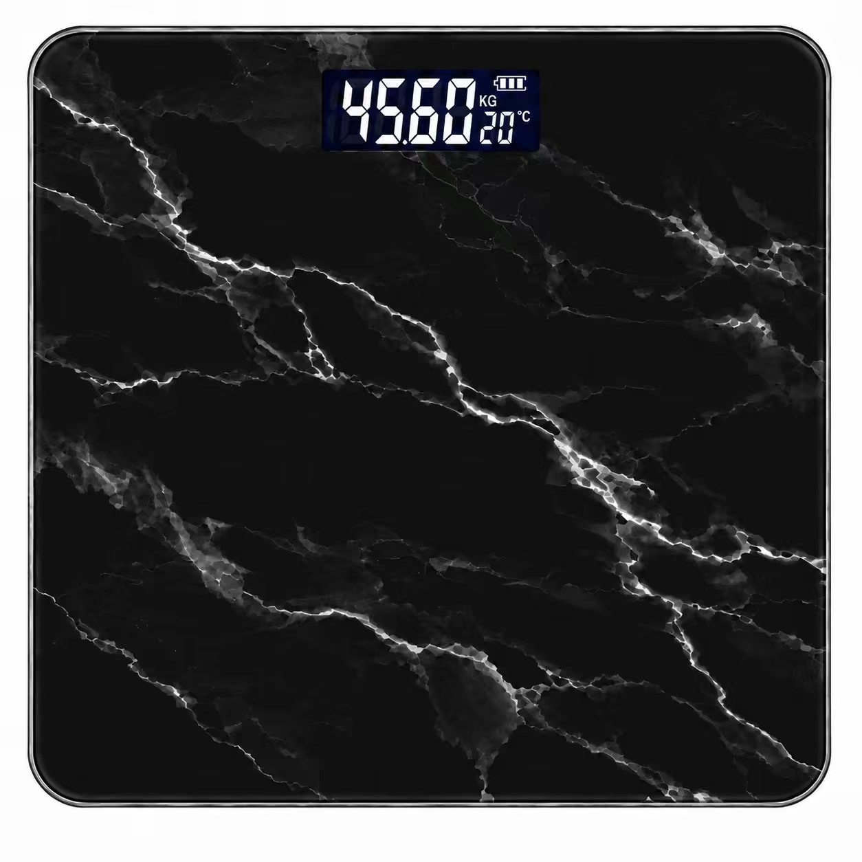 Smart Digital Body Scale Electronic Scale Tempered Glass Bathroom Scale Household Simple Design Foreign Trade Body Weight Scale Human Scale