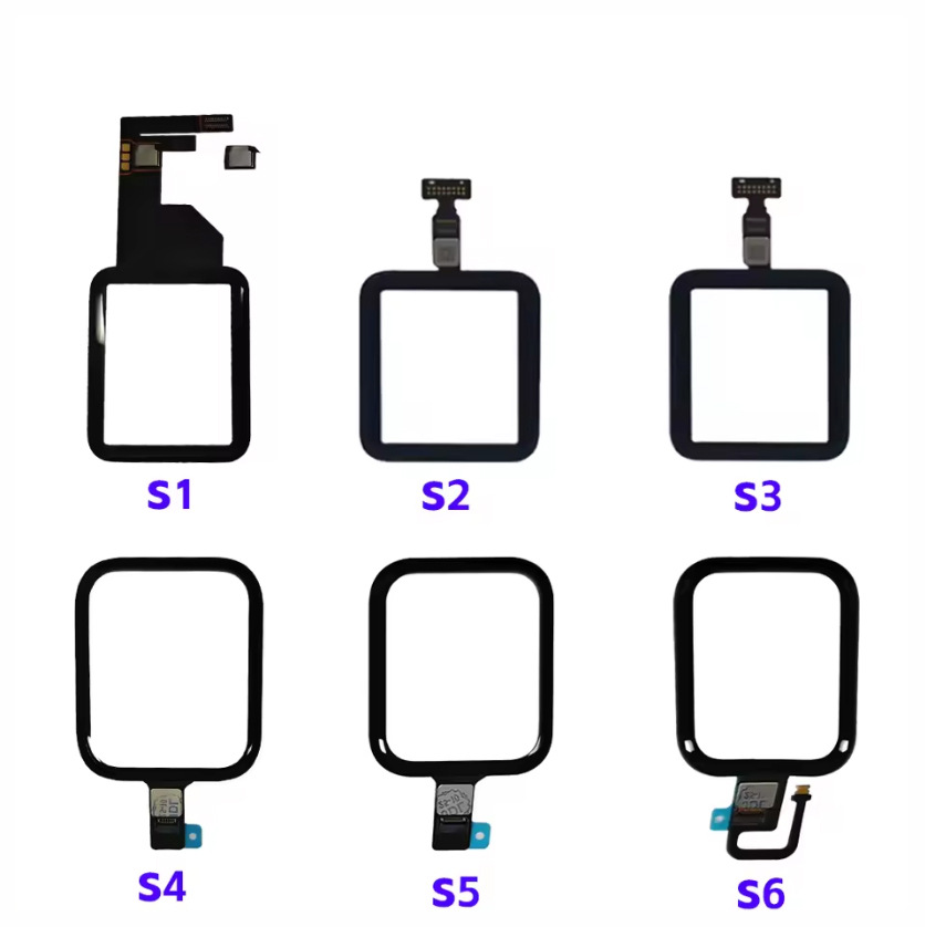 Aplicable al reloj iwatch s1 s2 3 4 5 6 generación touch 38 40 42 44mm pantalla táctil