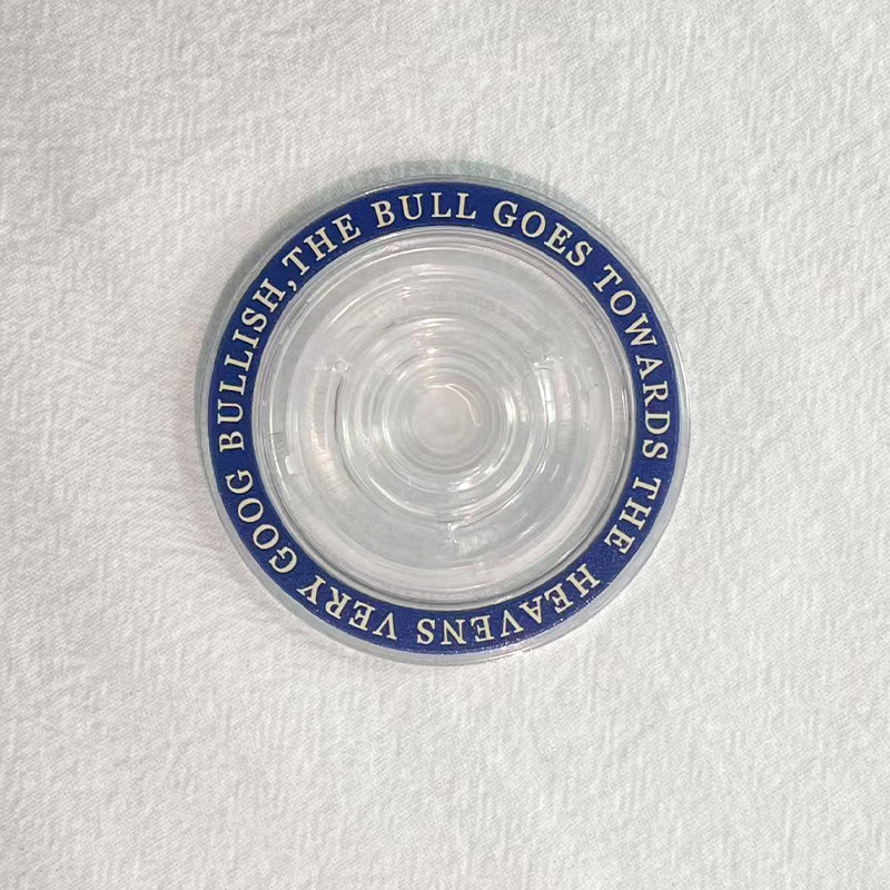 Chasis de succión magnética magsafe Airbag móvil base transparente accesorios de succión magnética goteo pintado redondo