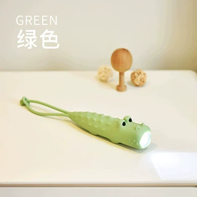 Cute Shark Crocodile Puppy UV fənərlər - crocodile-flashlight