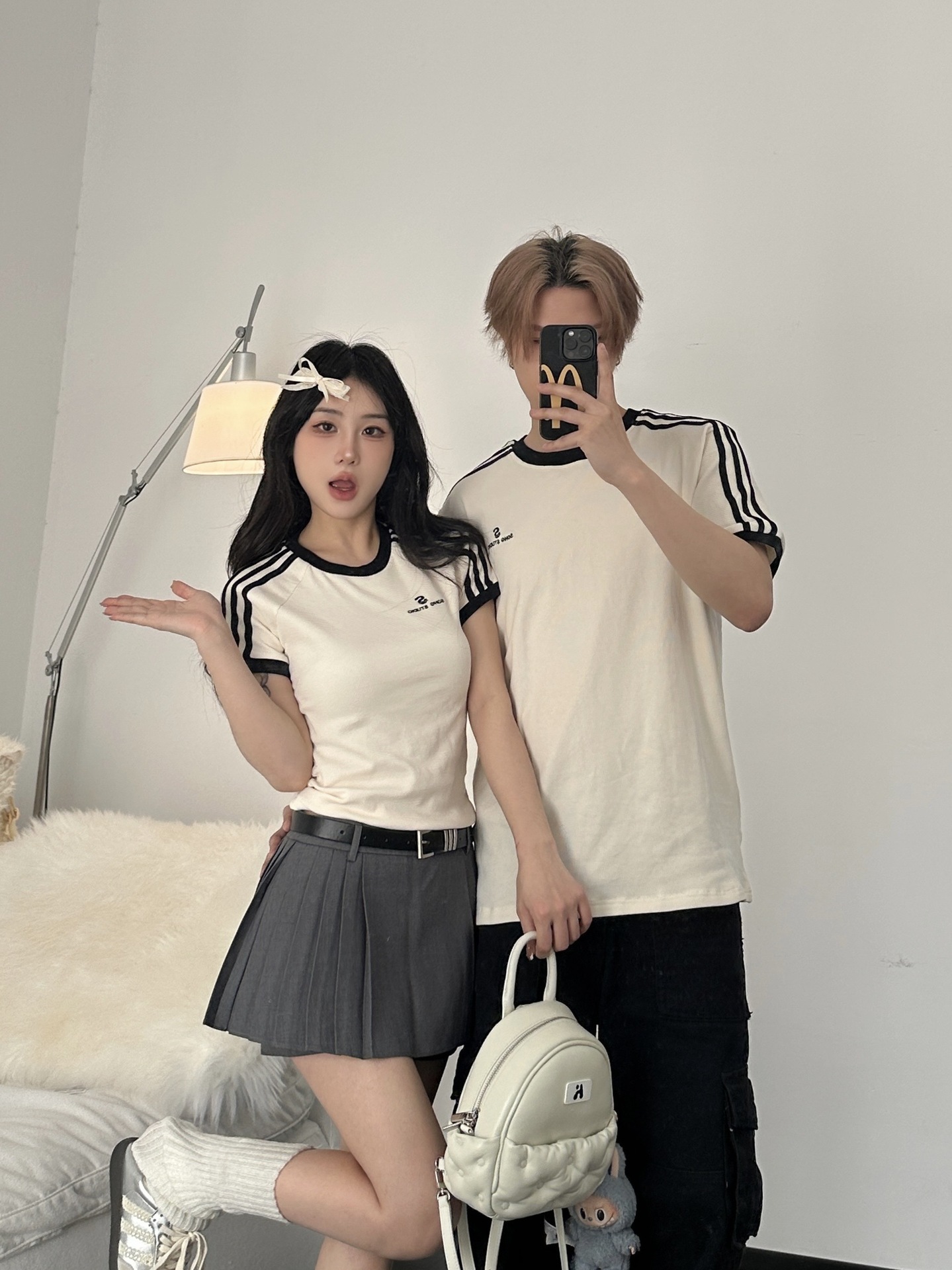 Summer short cotton fitted short sleeve T-shirt