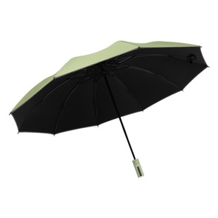Innovative 10-bone automatic black glue sun protection umbrella sunny and rainy dual-use business gift advertising umbrella wholesale sun umbrella