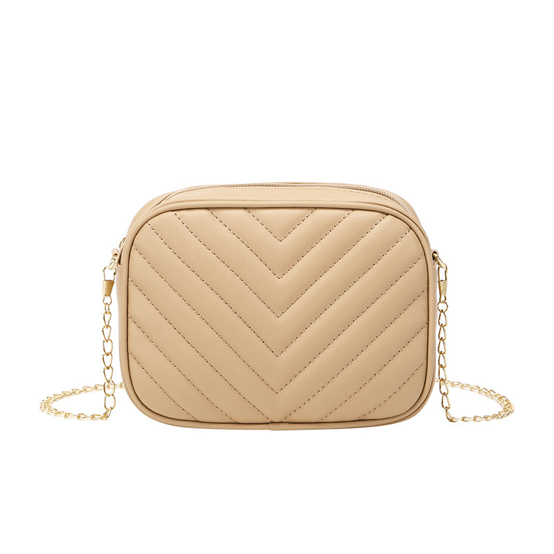 2023 nuevo bolso coreano universal moda ocio cadena bolso de hombro V bordado camerasa mochila image 12