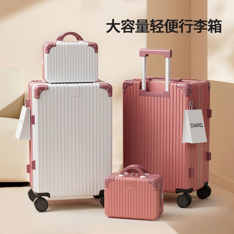 Mute universal wheel 20 inch boarding box large capacity portable new combination lock trolley case