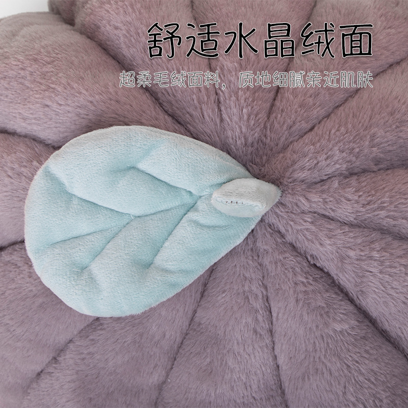 Nido de gato cuatro estaciones universal Casa Villa cerrado extraíble y lavable invierno cálido rojo cama calabaza mascota gato suministros