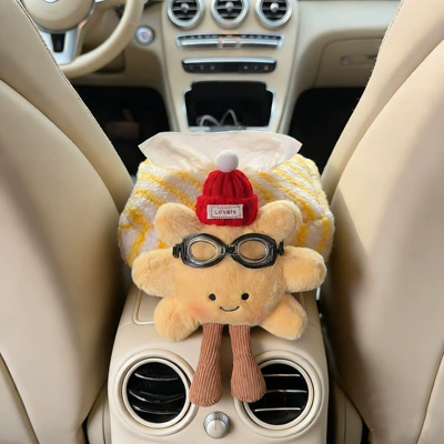 Car tissue box/set Holder Creative Car Tissue