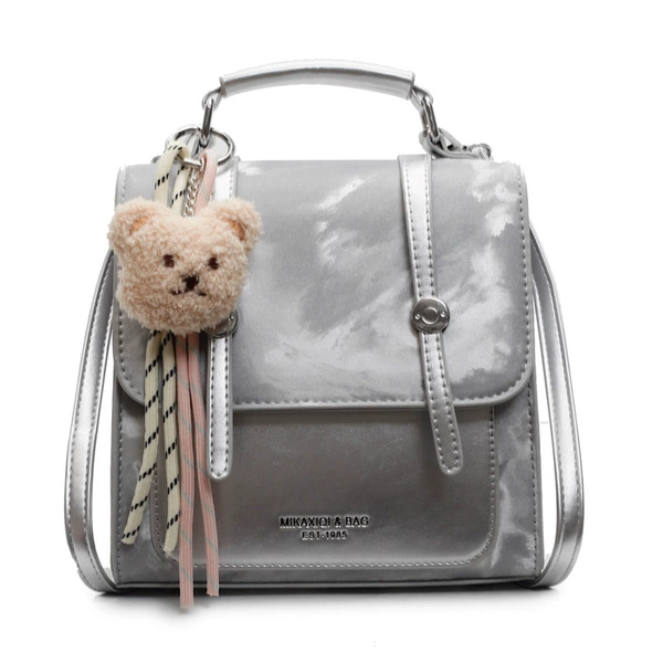 Silver hair rope, with little bears