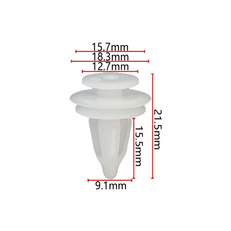 Accesorios del coche al por mayor panel de la puerta forro interior Fender falda lateral nylon hebilla fija clip hebilla de plástico D676