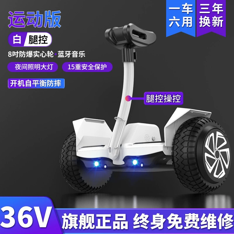 Самобалансирующийся скутер, два колеса, варианты 36/54V, пульт/Bluetooth, внедорожные варианты