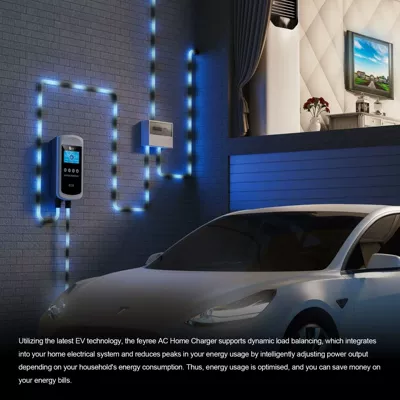 App Wall-Mounted Charging Pile — Elektrikli avtomobil şarj stansiyaları