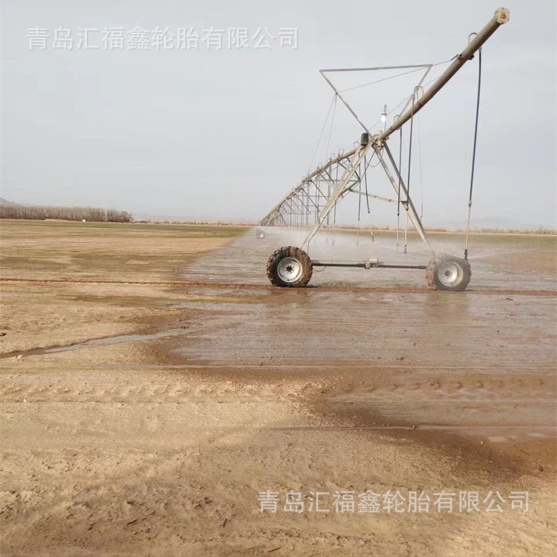 出口和国内主机厂配套高品质灌溉设备轮胎14.9-24配套镀锌钢圈