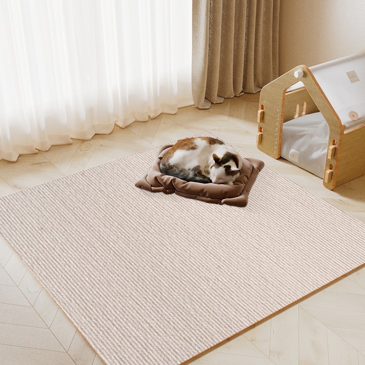 Alfombra de comedor para perros y gatos, estantería para gatos, sala de estar impermeable a prueba de orina, alfombra resistente al rasguño, jaula, valla, alfombra