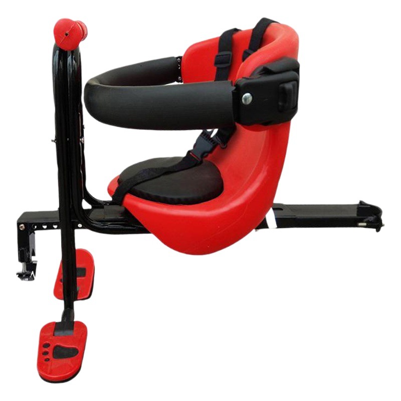 Asiento de bicicleta para niños seguridad descanso asegurado asiento de bebé protección del medio ambiente asiento de bicicleta de montaña delantera suministros de equitación