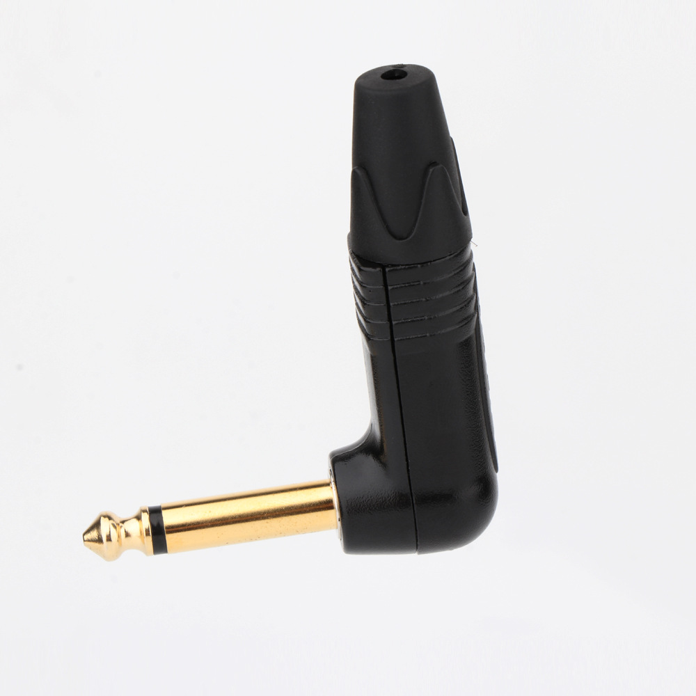 Preffair 6.5mm大二芯焊接插头 6.5mm单声道插头 双声道音频插头